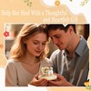 DIY Miscarriage Gifts for Mothers Glass and Wooden Box Miscarriage