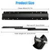 ACXFOND 1 Pair Undermount Heavy Duty Drawer Slides 16 Inch