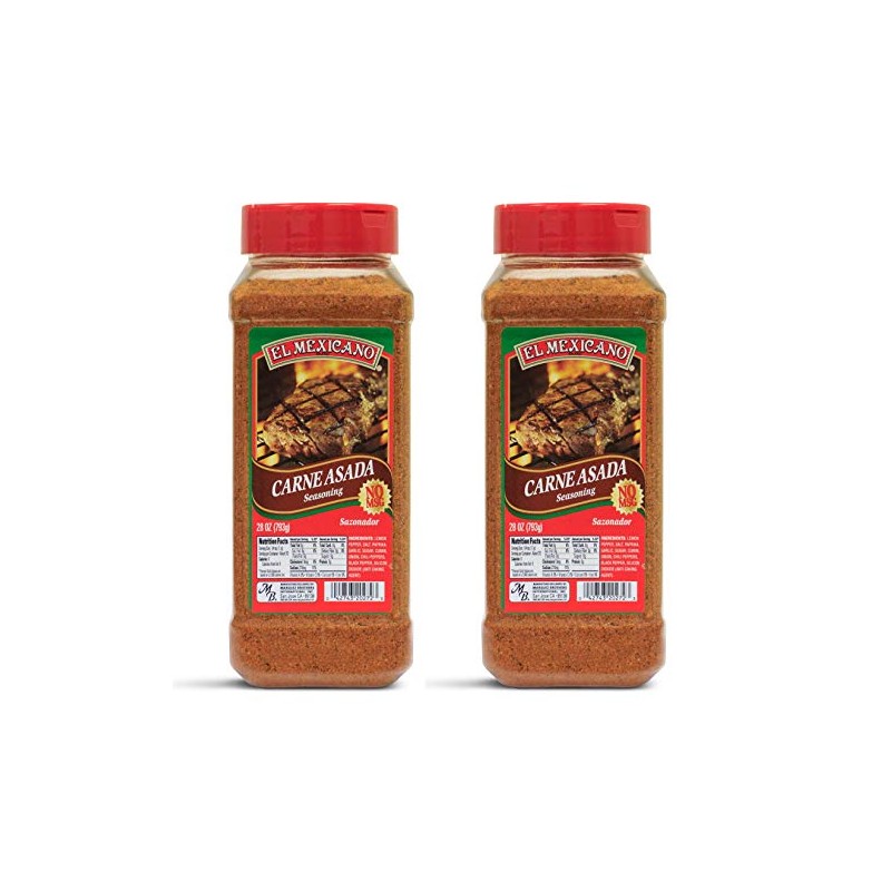 El Mexicano Carne Asada Seasoning 28oz (2 pack)
