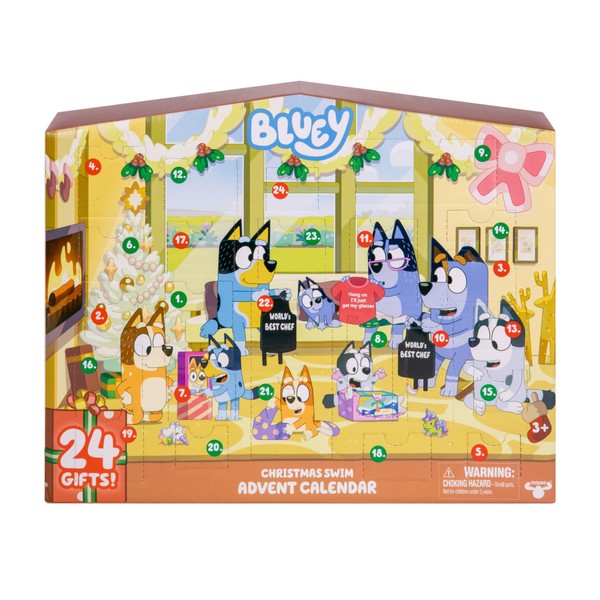 Bluey's Christmas Swim Advent Calendar, This Very Festive Bluey Surprise