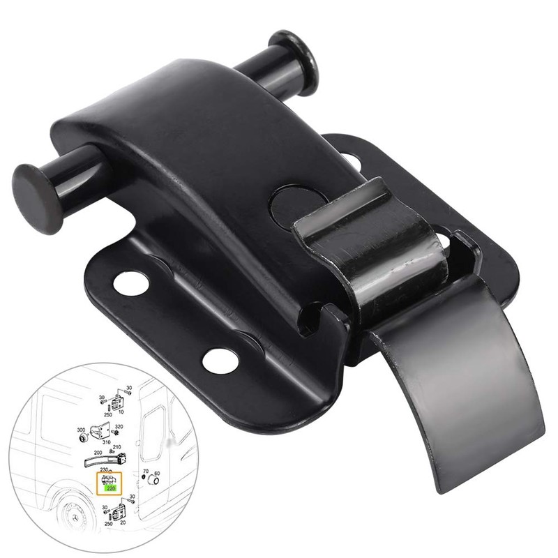 Akozon sprinter back door step + rear bracket locator 9067600428