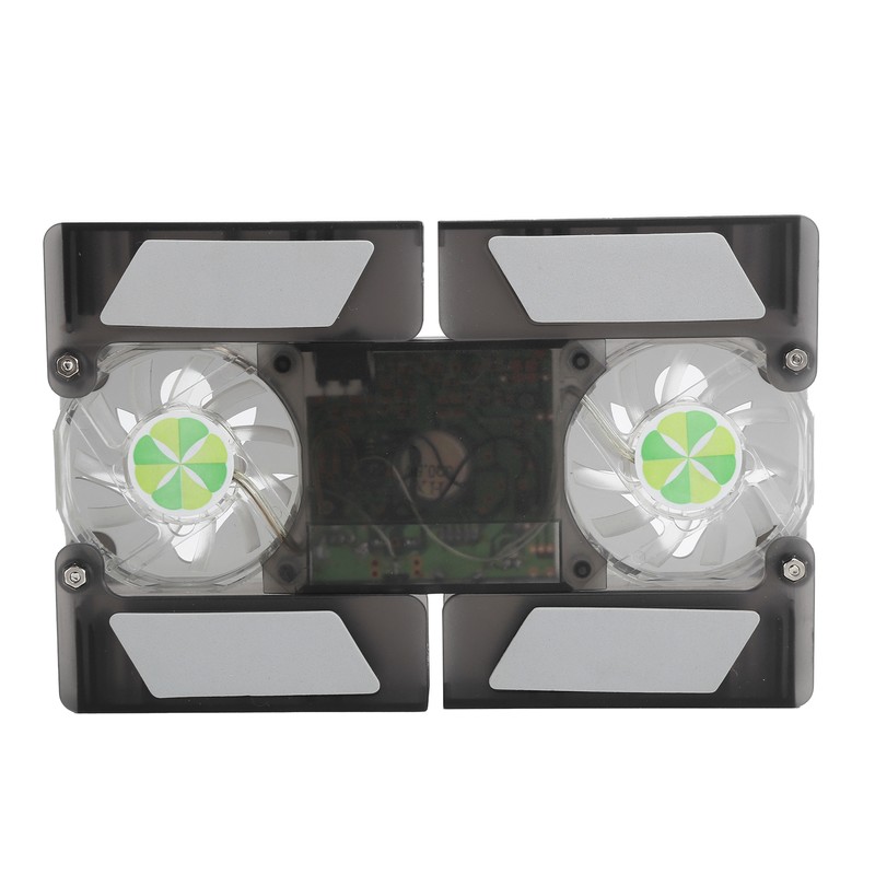 Laptop Cooler Pad Dual Fan Light Emitting Notebook Speaker Foldable