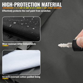 MAIKER OFF ROAD Freedom Panel Hard Top Storage Bag with Handle Compatible with Ford Bronco 2021-2025-2026 Bronco 2 & 4 Door, Heavy Duty 600D Oxford Fabric Car Top Panel Protector Bag