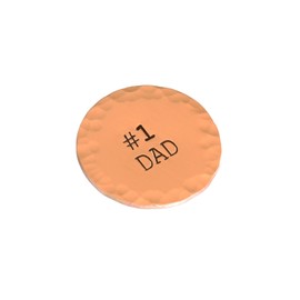 Number One Dad Copper Golf Ball Marker