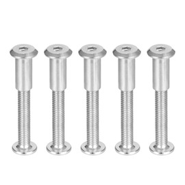 sourcing map 5 Sets Screw Column 5/16 Inch (8 mm) External M6 x 40 mm Stainless Steel Mounting