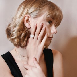 925 Sterling Silver Butterfly Cremation Urn Ring for Ashes Celtic Knot Keepsake Memorial Locket Urns Rings for Women, Metal, Cubic Zirconia