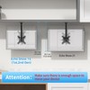 Almoz Under Cabinet Mount for Echo Show 15, Height Adjustable