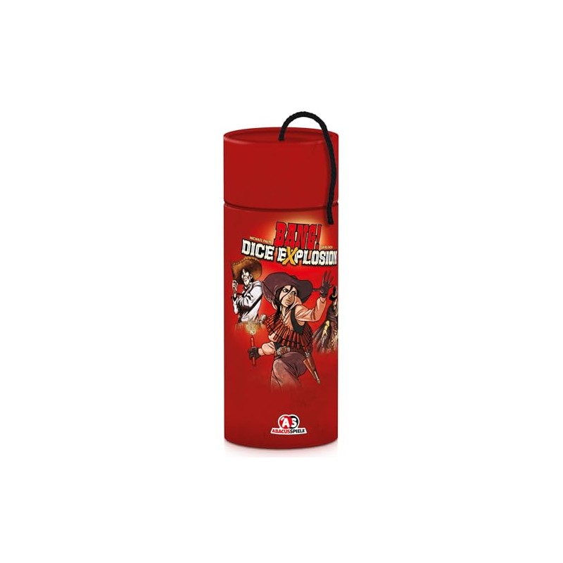 ABACUSSPIELE 36241 Bang! Dice Explosion, Western Card Game