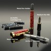 YUNCHUN Luxury Fountain Pen for Writing, Refillable Marble Metal Pen,