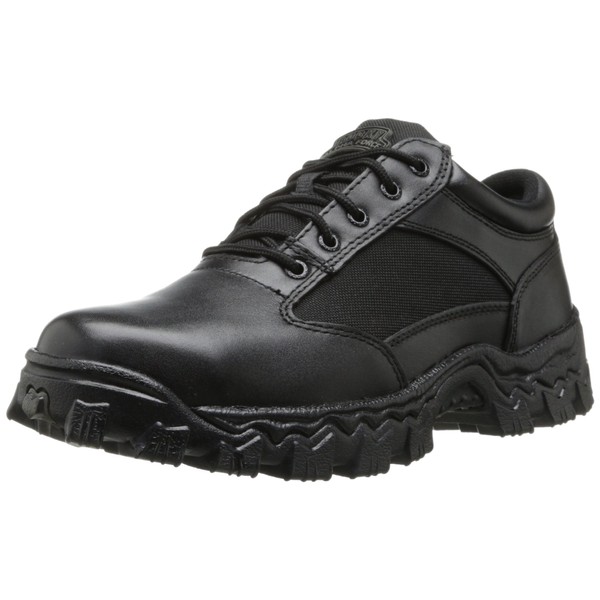 ROCKY Alpha Force Oxford Shoe, Black, Size 10.5(ME)