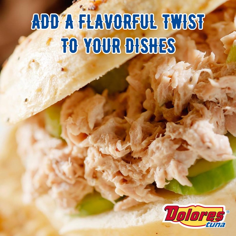 Dolores Chunk Light Yellowfin Tuna with Mayonnaise and Jalapeno Peppers,