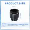 PATIKIL 6pcs Hose Quick Release Cap 16mm (5/8") Hose OD
