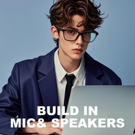 Smart Bluetooth Glasses Audio Glasses Touch Screen Open Ear Bluetooth 5.3 Wireless Stereo HiFi Smart Glasses Waterproof Smart Glasses