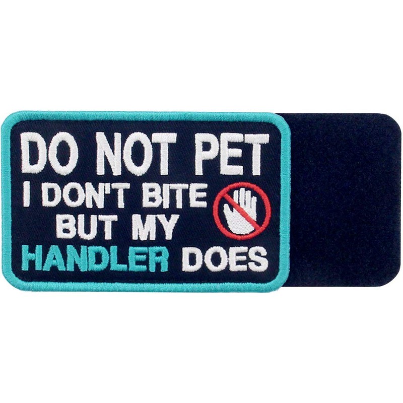 Service Dog I Don't Bite But My Handler Does Vests/Harnesses