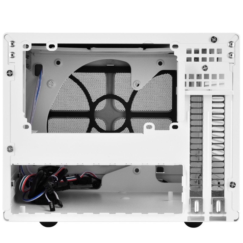 SilverStone Technology Ultra Compact Mini-ITX Computer Case with Solid Front