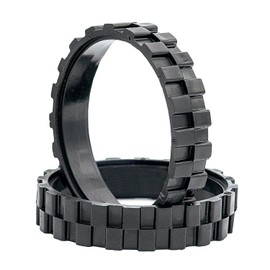 ToSSme Tires for iRobot roomba Wheels Series 500, 600, 700, 800, 900 e5 e6 i7 Anti-Slip, Great Adhesion and Easy Assembly. Replacement for All Roomba Models(Pack of 2) (2)