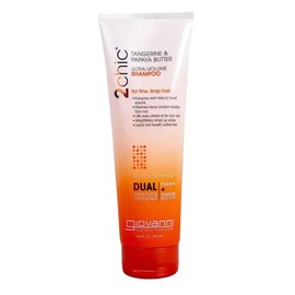 Giovanni Cosmetics 2chic Ultra Volume Shampoo Tangerine Papaya Butter 241g (8.5 ounces), 1 pack, 241g / Giovanni Cosmetics 2chic 울트라 볼륨 샴푸 탠저린파파야 버터 241g(8.5온스), 1개, 241g