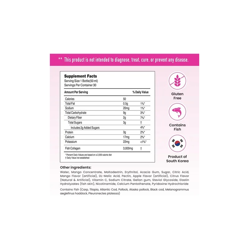 Cjwellcare Glowshot Colágeno Marino 3000 Mg 50.7 Fl Oz