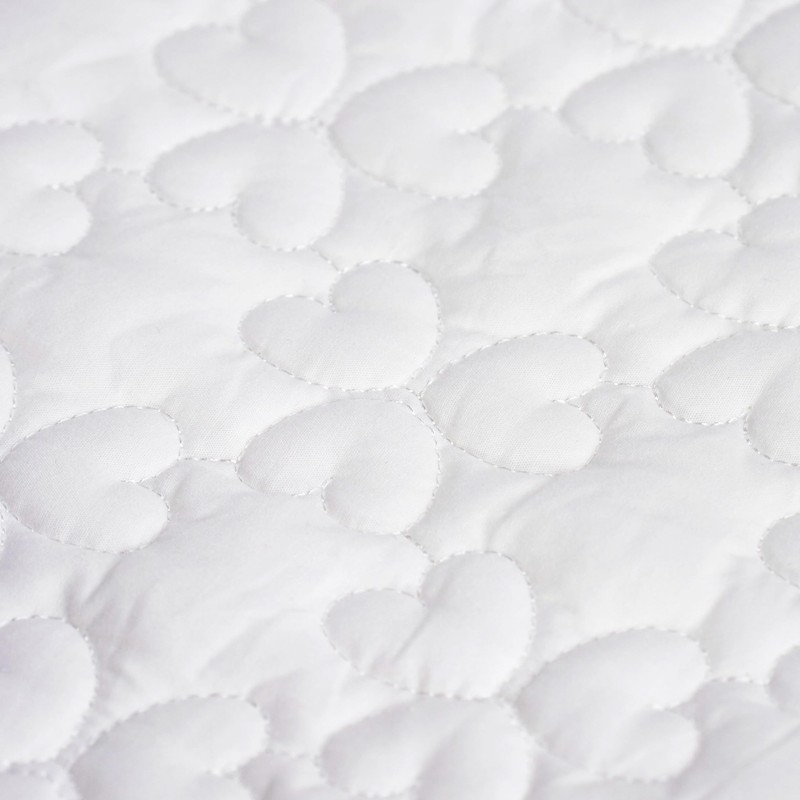 3 in 1 piece! Quilt pad, waterproof sheet, fitted sheet,