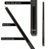 Action Starter Billiards Pool Cue Stick - Black - 19oz