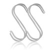 SORO: U Stainless Steel Double S-Shaped Hook, M Size, Pack