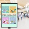 Self Control Poster - Character Building - 16 x 20