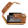 MegaGear MG1260 Ever Ready Leather Camera Case compatible with Panasonic