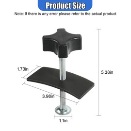 GAOLAOSY Brake Caliper Compression Tool, Heavy Duty Brake Pad Spreader Tool, 360 Degree Swivel Joint Brake Piston Compression Tools for Compressing Inner Pad, Fits for Most Cars