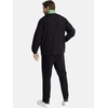 Jan Vanderstorm Eirik Men's Leisure Suit - Green Striped, size: