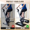 Under Desk Elliptical Mat - Premium Non Slip Exercise Equipment