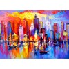 Rompecabezas 1000 Piezas para Adultos - Nueva York al Atardecer,