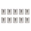 10 Pcs Cross Wire Rope Clip M10 Thread 316 Stainless