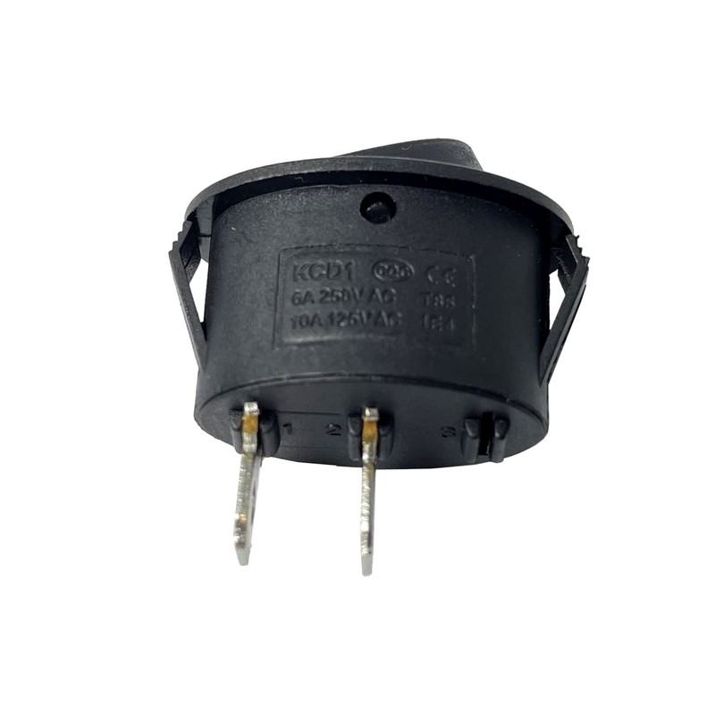 5-Pack Oval Boat Rocker Switch 2 Terminal 2 Position On/Off