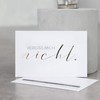 Appointment Cards (Set of 100) with Exclusive Gold Embossing for