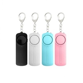Personal Safety Alarm Keychain Black