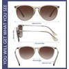 WOWSUN Retro sunglasses womens 2024 trendy round classic glasses