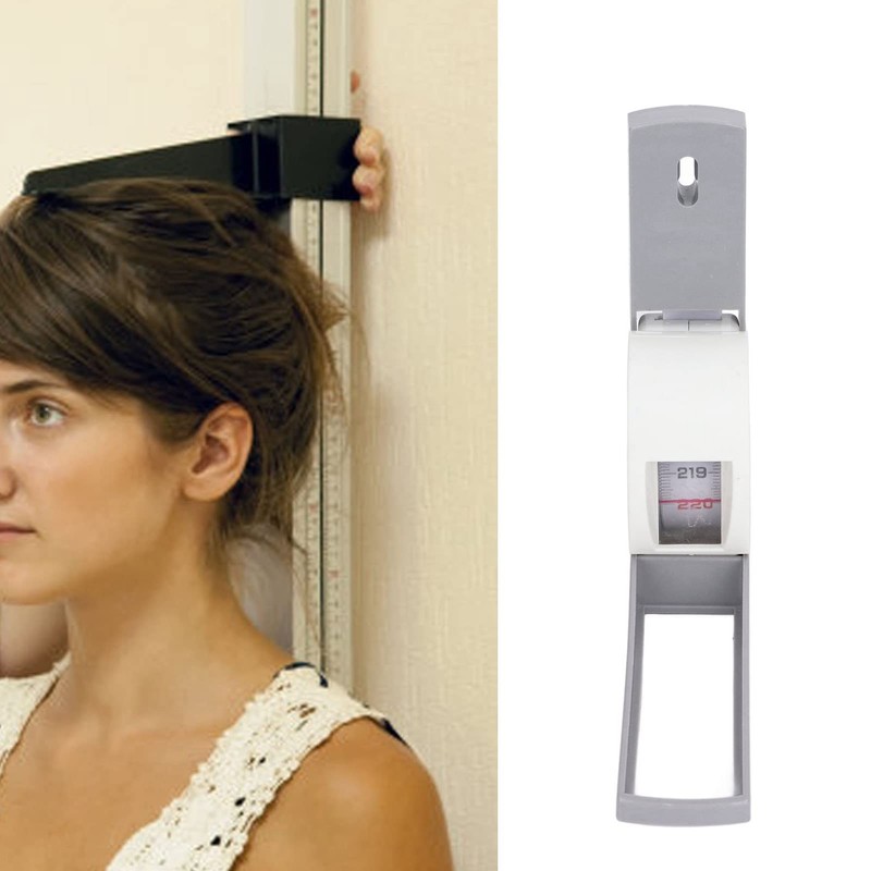 Height Measuring Meter with View Display Window, 2.2m Wall Mounted