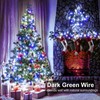100FT Christmas Lights, Blue and White 300 LED Christmas String