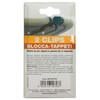CORA 000120703 Non-Slip Door Mat Clips (Pack of 2)