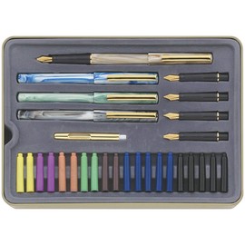 STAEDTLER calligraphy pen set, ideal for all skill levels, 899 SM5, Assorted, 33 Piece Set
