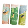 Ciieeo 3pcs Car Tissues with Round Tissue Holder Travel Cylinder