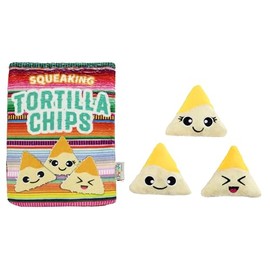 Outward Hound Bolsa de Aperitivos con diseño de Tortillas, Rompecabezas para Perros chirriantes