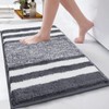 Pauwer Soft 50 x 80 cm Bath Mats, Microfiber Fluffy