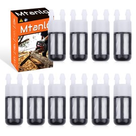 Mtanlo Dual Port Fuel Filter For Stihl BR600 BR550 BR500 Leaf Blower Part 4282 007 3600, 10 x Dual Port Fuel Filter