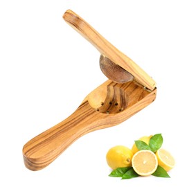 AeraVida Teak Wood Manual Lime Lemon Hand Juicer Squeezer | Lemon Muddler | Wooden Juicer | Handmade Wooden Juicer Squeezer