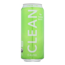 UD_Clean Cause Case of 12-16 oz Yrba Mte Lemon Lime Clean Energy Drink