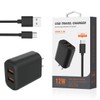 Universal Reiko Micro Portable Travel Home Charger With Built In