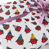 Luxury ECO Xmas Gift Wrap - 6 sheets/tags - Christmas