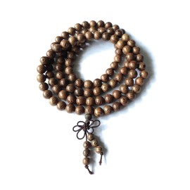 Wild Therapies Mala Beads Tibetan Buddhist Meditation Buddha beads 6mm Prayer Beads Worry Beads, Yoga Mala Necklace or bracelet