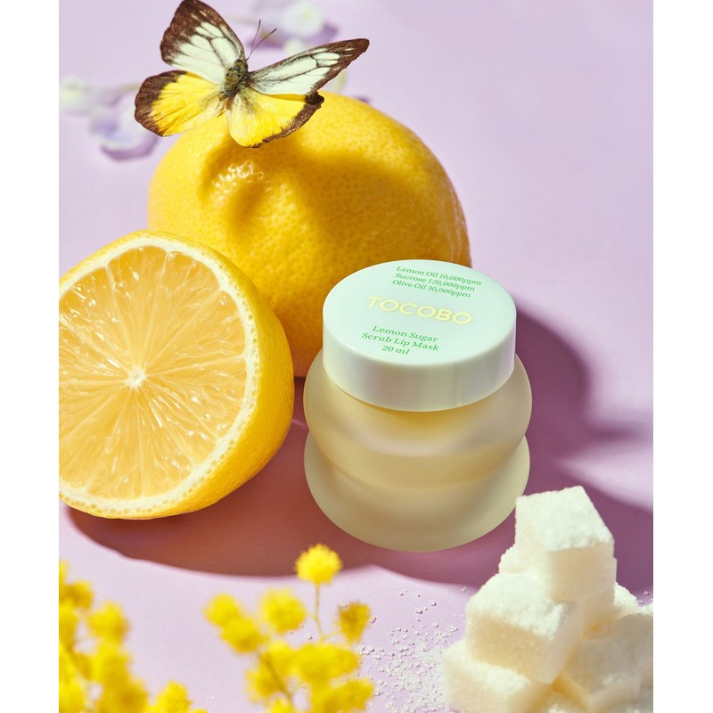 Tokobo Lemon Sugar Scrub Lip Mask 20mL